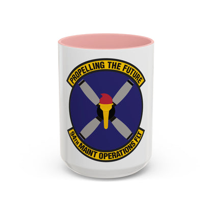 94th Maintenance Operations Flight (U.S. Air Force) Accent Coffee Mug