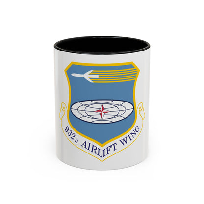 932 Airlift Wing AFRC (U.S. Air Force) Accent Coffee Mug