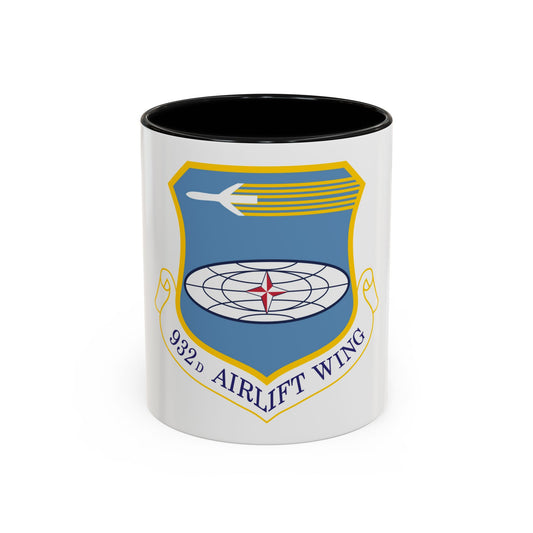 932 Airlift Wing AFRC (U.S. Air Force) Accent Coffee Mug