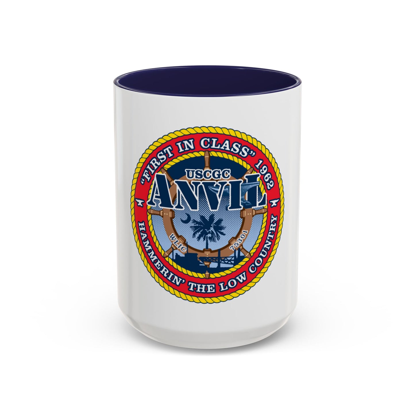 USCGC Anvil WLIC 75301 (U.S. Coast Guard) Accent Coffee Mug