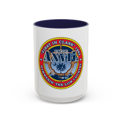 USCGC Anvil WLIC 75301 (U.S. Coast Guard) Accent Coffee Mug
