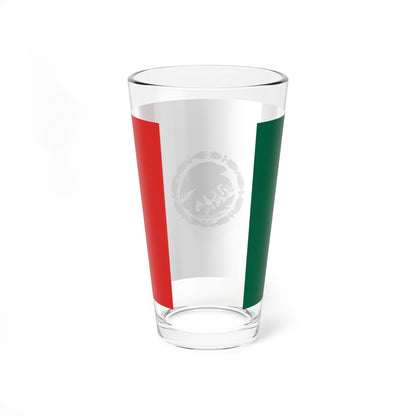 Flag of Mexico 1934-1968 2 (Mexico) Pint Glass 16oz