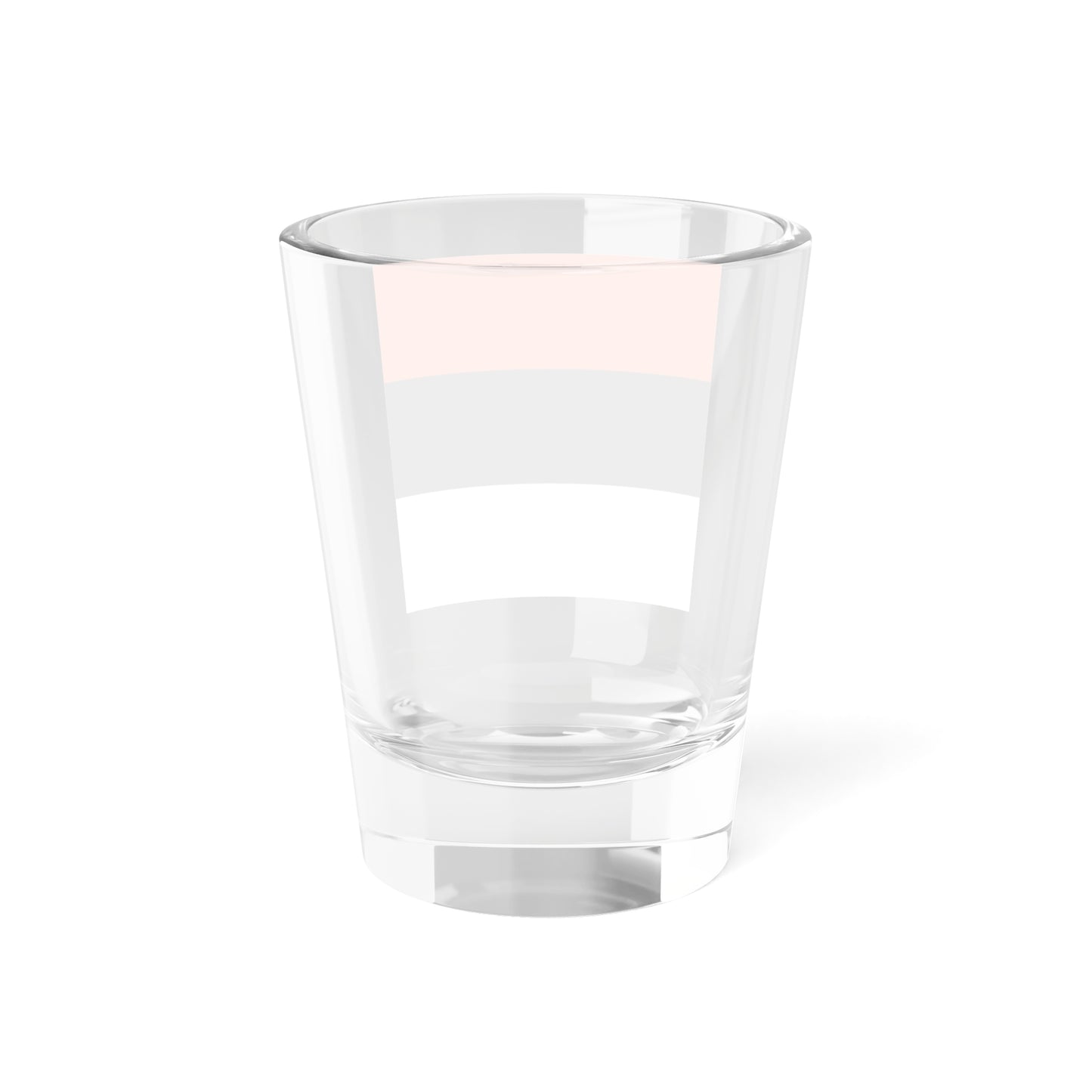 Flag of Canton of Neuchatel 1836-1848 (Switzerland) Shot Glass 1.5oz