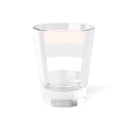 Flag of Canton of Neuchatel 1836-1848 (Switzerland) Shot Glass 1.5oz