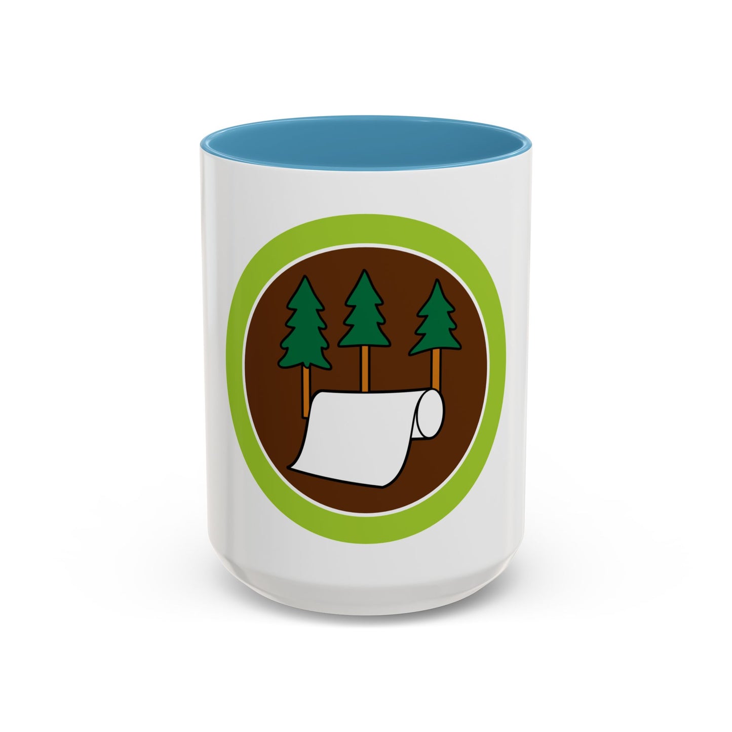 Pulp and Paper (Boy Scout Merit Badge) Accent Coffee Mug