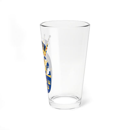 Prinsessan Adrienne vapen (Sweden) (Coat of Arms) Pint Glass 16oz