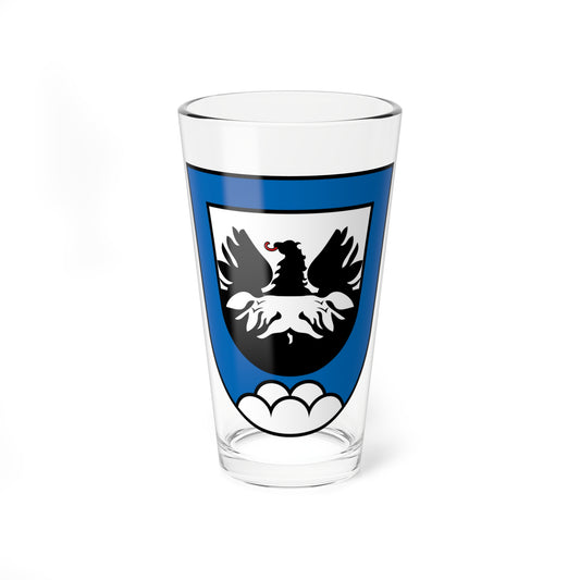 DEU Bergen Mittelfranken COA (Germany) (Coat of Arms) Pint Glass 16oz