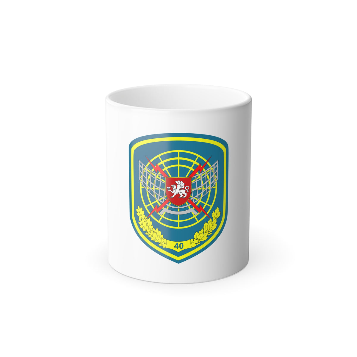 40th Radio-Technical Brigade (Ukraine) (Ukraine) Color Changing Mug 11oz