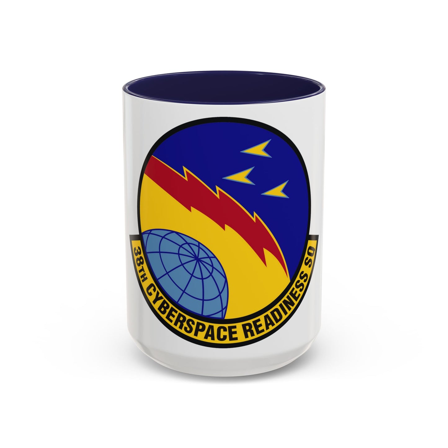 38th Cyberspace Readiness Squadron (U.S. Air Force) Accent Coffee Mug