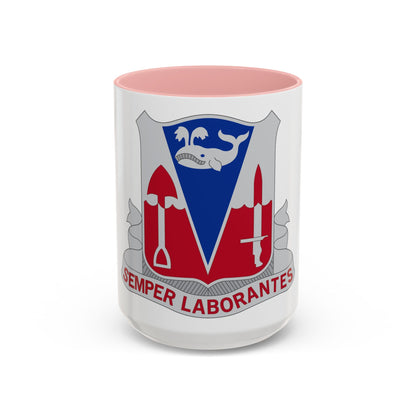 579 Engineer Battalion (U.S. Army) Accent Coffee Mug