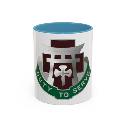 74 Field Hospital (U.S. Army) Accent Coffee Mug