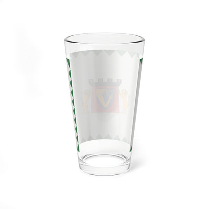 Flag of Egervar (Hungary) Pint Glass 16oz