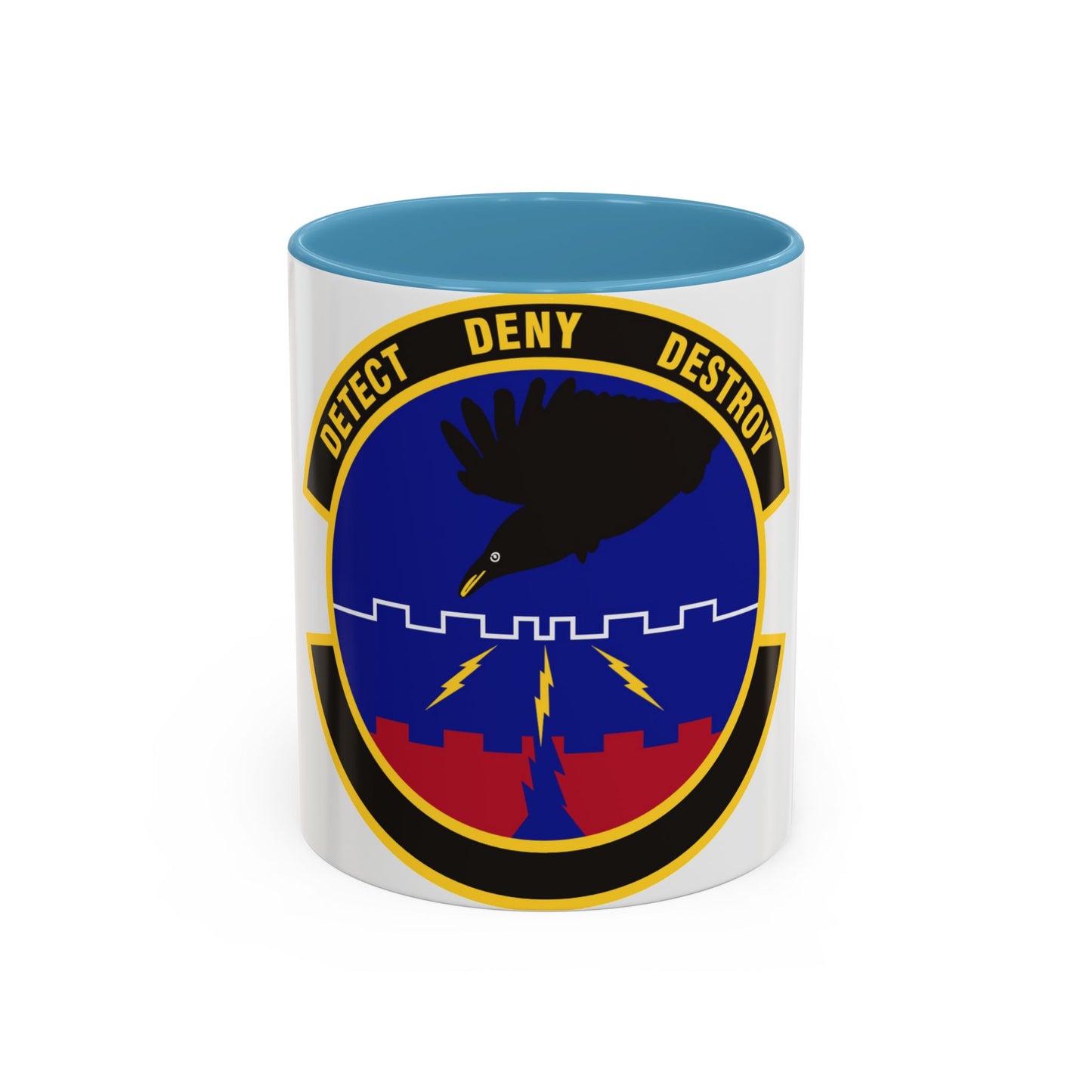 579 Software Engineering Squadron AFMC (U.S. Air Force) Accent Coffee Mug