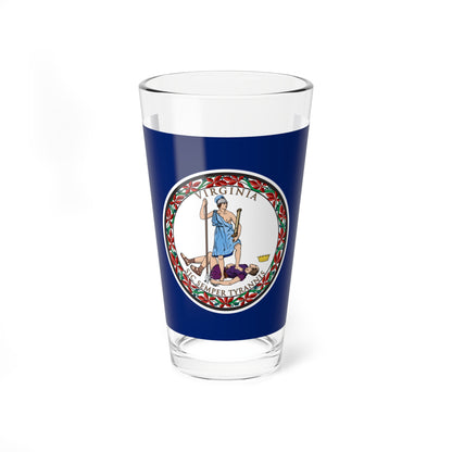 Flag of Virginia (United States) Pint Glass 16oz