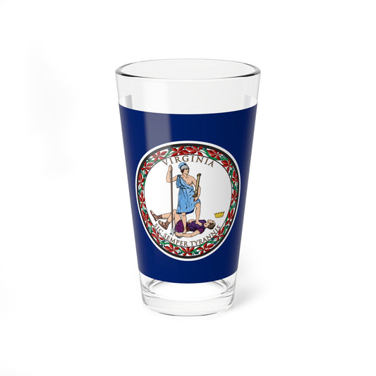 Flag of Virginia (United States) Pint Glass 16oz