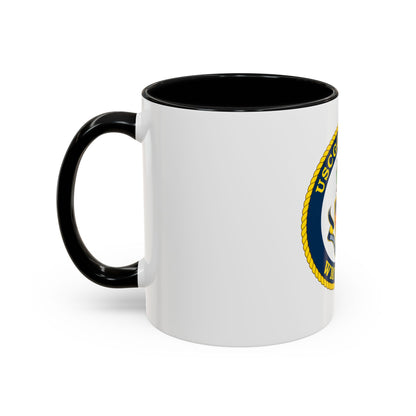 USCGC James WMSL 754 (U.S. Coast Guard) Accent Coffee Mug