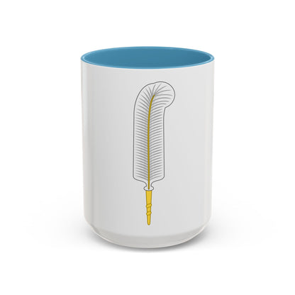 Ostrich Feather Badge - Accent Coffee Mug
