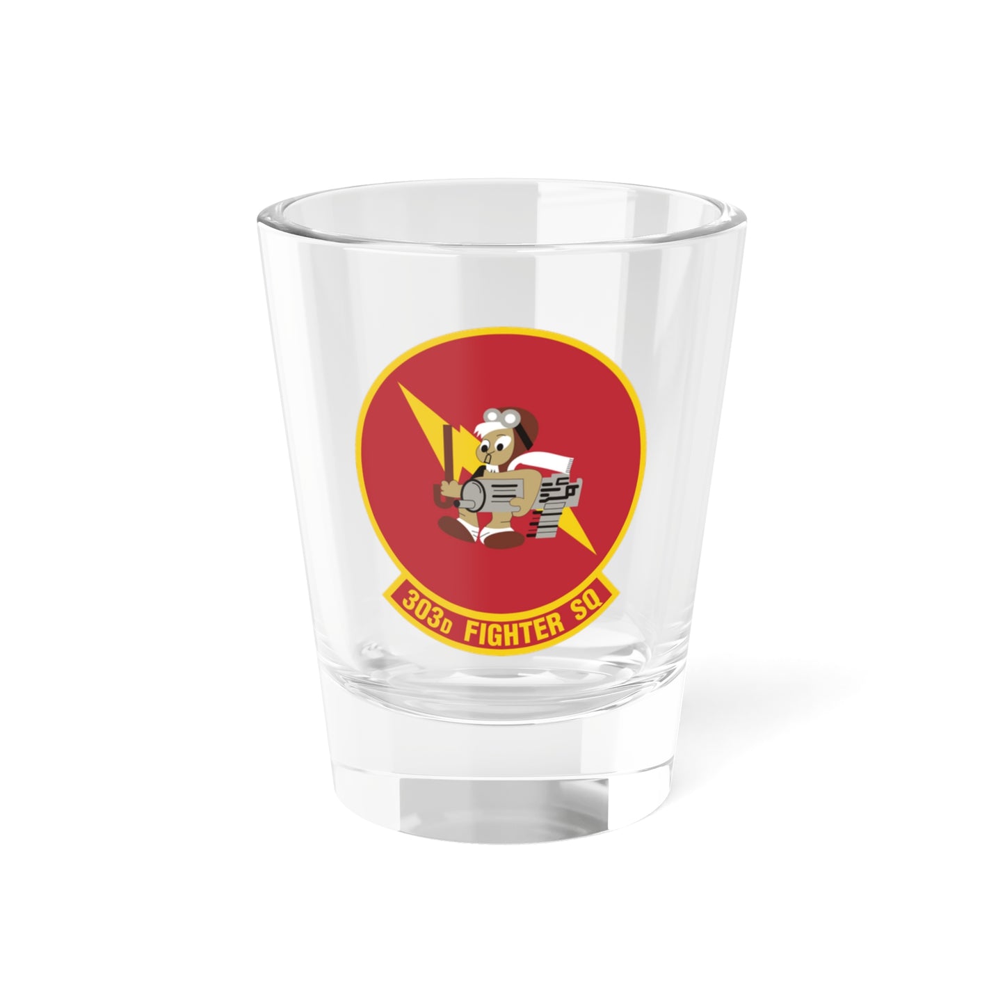 303d Fighter Squadron (U.S. Air Force) Shot Glass 1.5oz