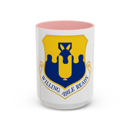 43 Air Mobility Operations Group AMC (U.S. Air Force) Accent Coffee Mug