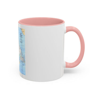 Canada - Quebec & Newfoundland (1980) (Map) Accent Coffee Mug