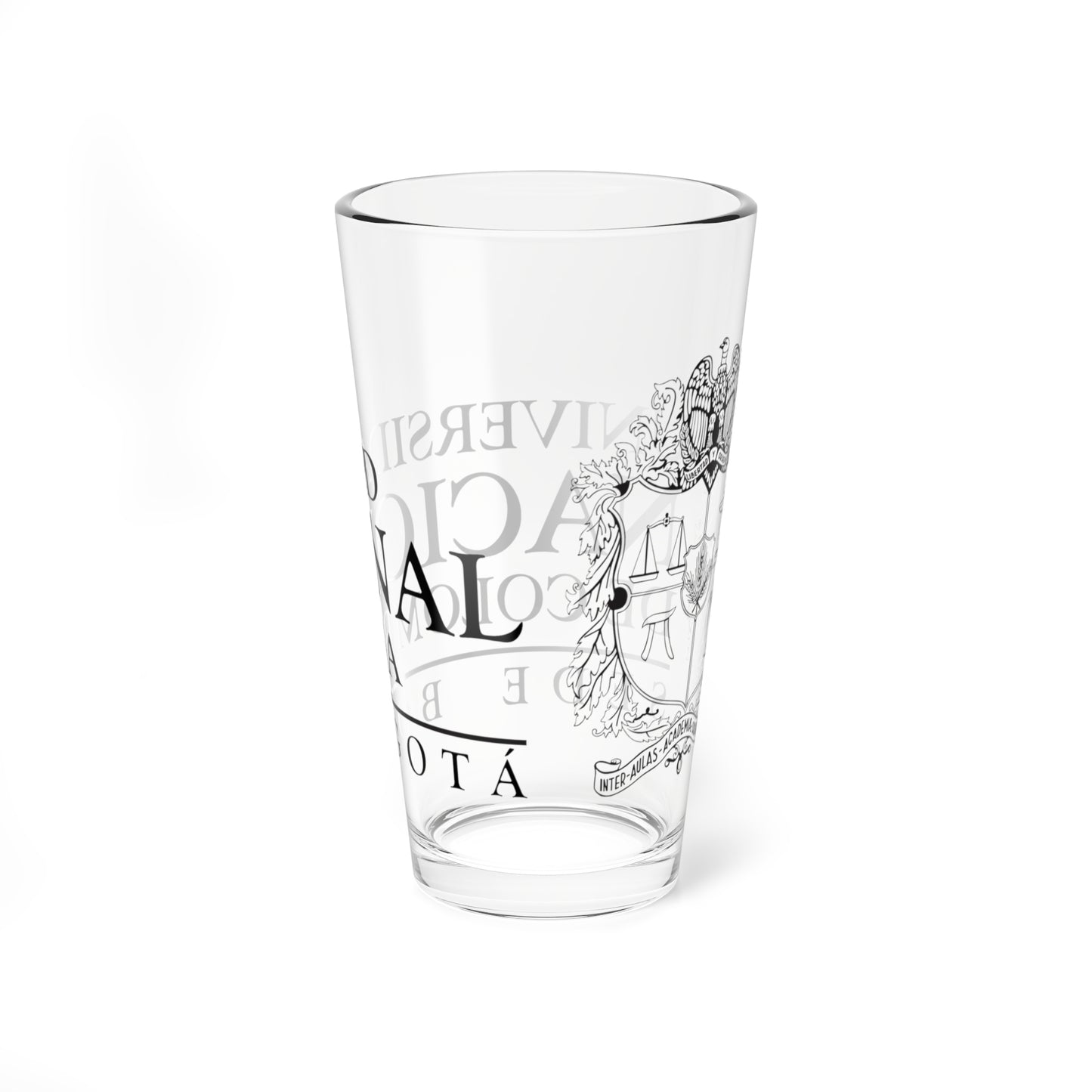 UNAL Aplicación Bogotá (Colombia) (Coat of Arms) Pint Glass 16oz