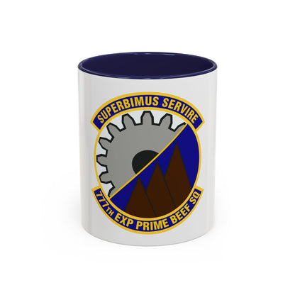 777th Expeditionary Prime Base Engineer Emergency Force Squadron (U.S. Air Force) Accent Coffee Mug
