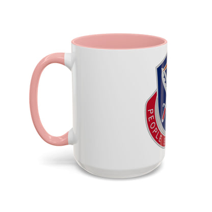 49 Personnel Services Battalion (U.S. Army) Accent Coffee Mug