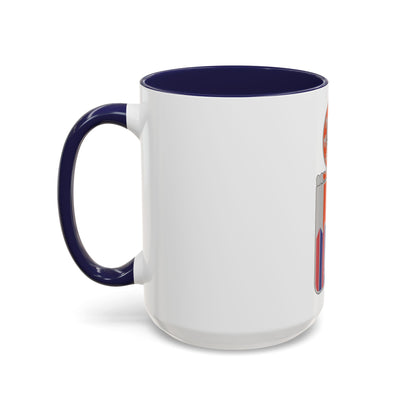 122 Signal Battalion (U.S. Army) Accent Coffee Mug