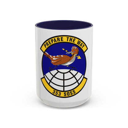 353d Special Operations Support Squadron (U.S. Air Force) Accent Coffee Mug