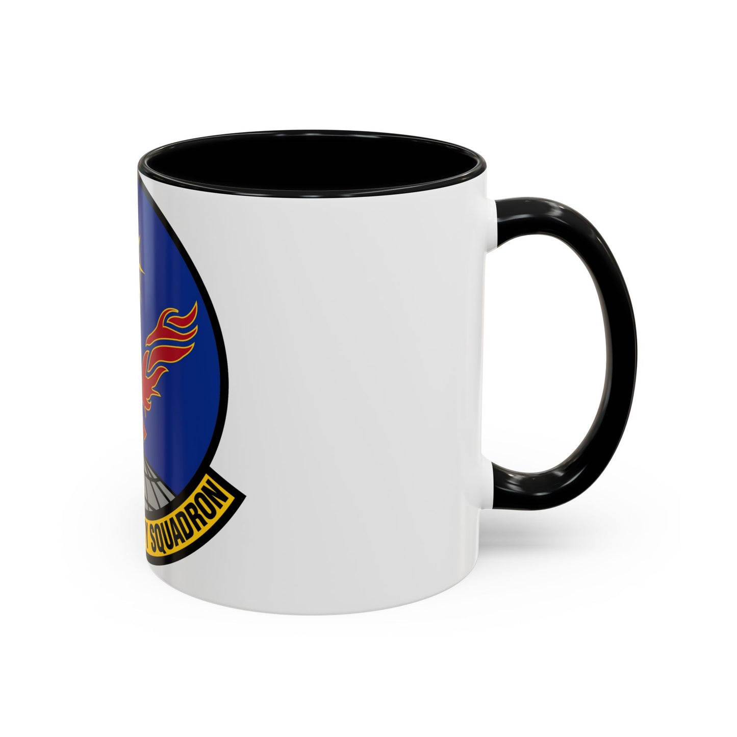 43 Air Mobility Squadron AMC (U.S. Air Force) Accent Coffee Mug