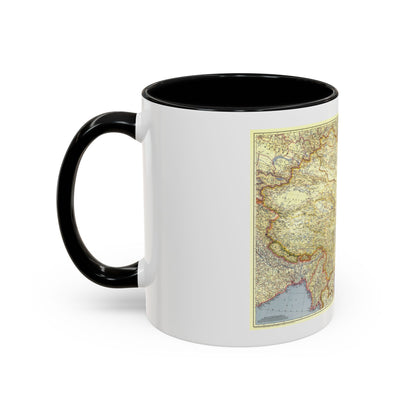 China (1945) (Map) Accent Coffee Mug