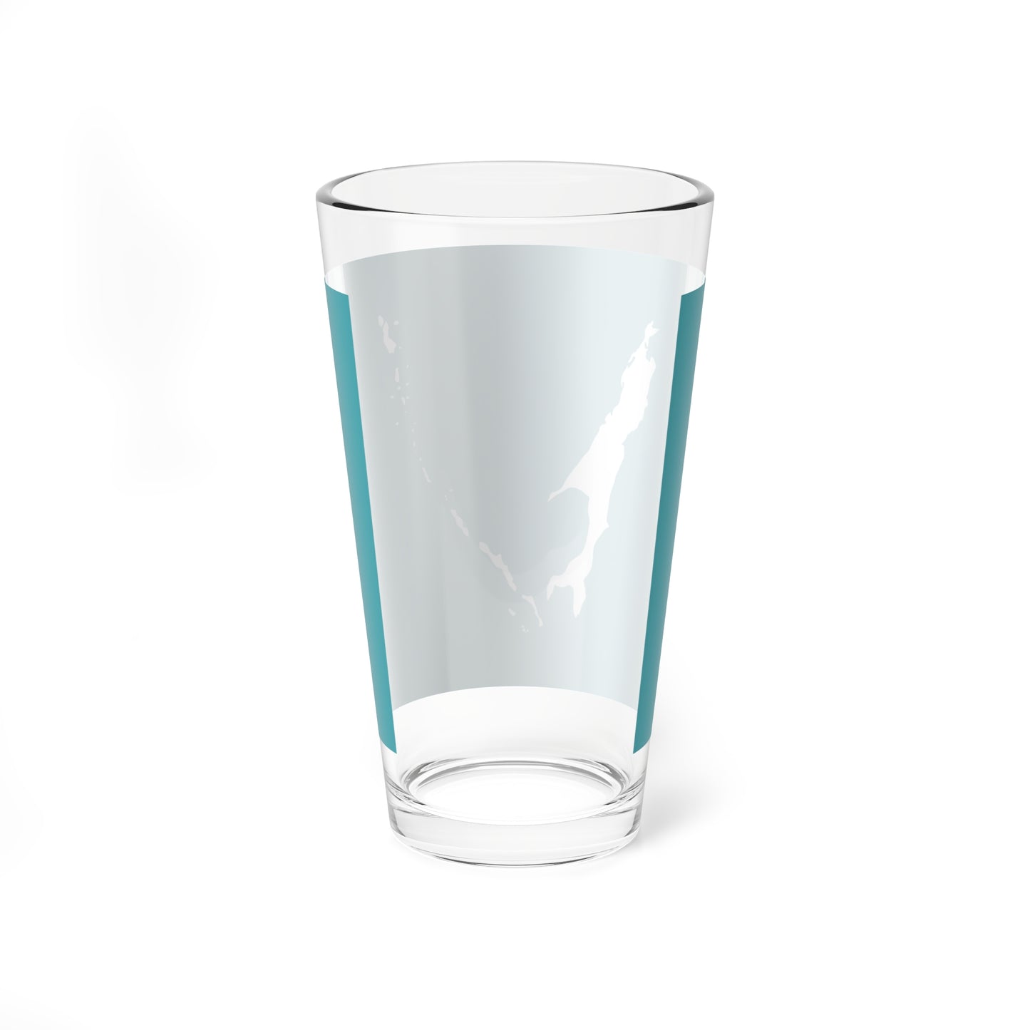 Flag of Sakhalin Oblast (Russia) Pint Glass 16oz