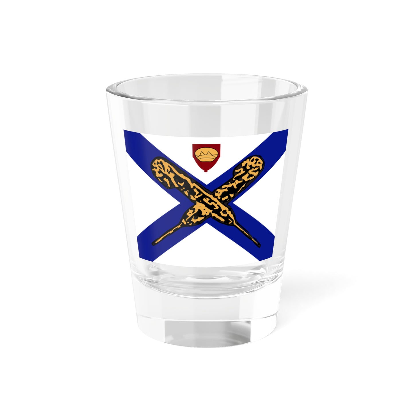 Flag of Fredericksburg Virginia (United States) Shot Glass 1.5oz