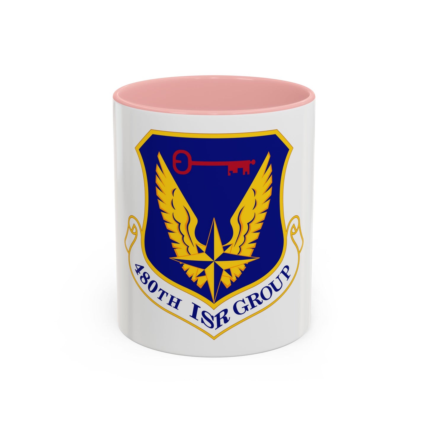 480 Intelligence Surveillance and Reconnaissance Group ACC (U.S. Air Force) Accent Coffee Mug