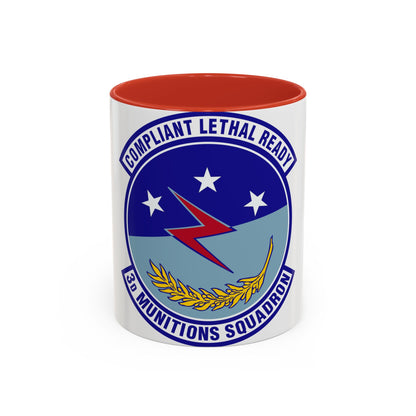 3d Munitions Squadron (U.S. Air Force) Accent Coffee Mug