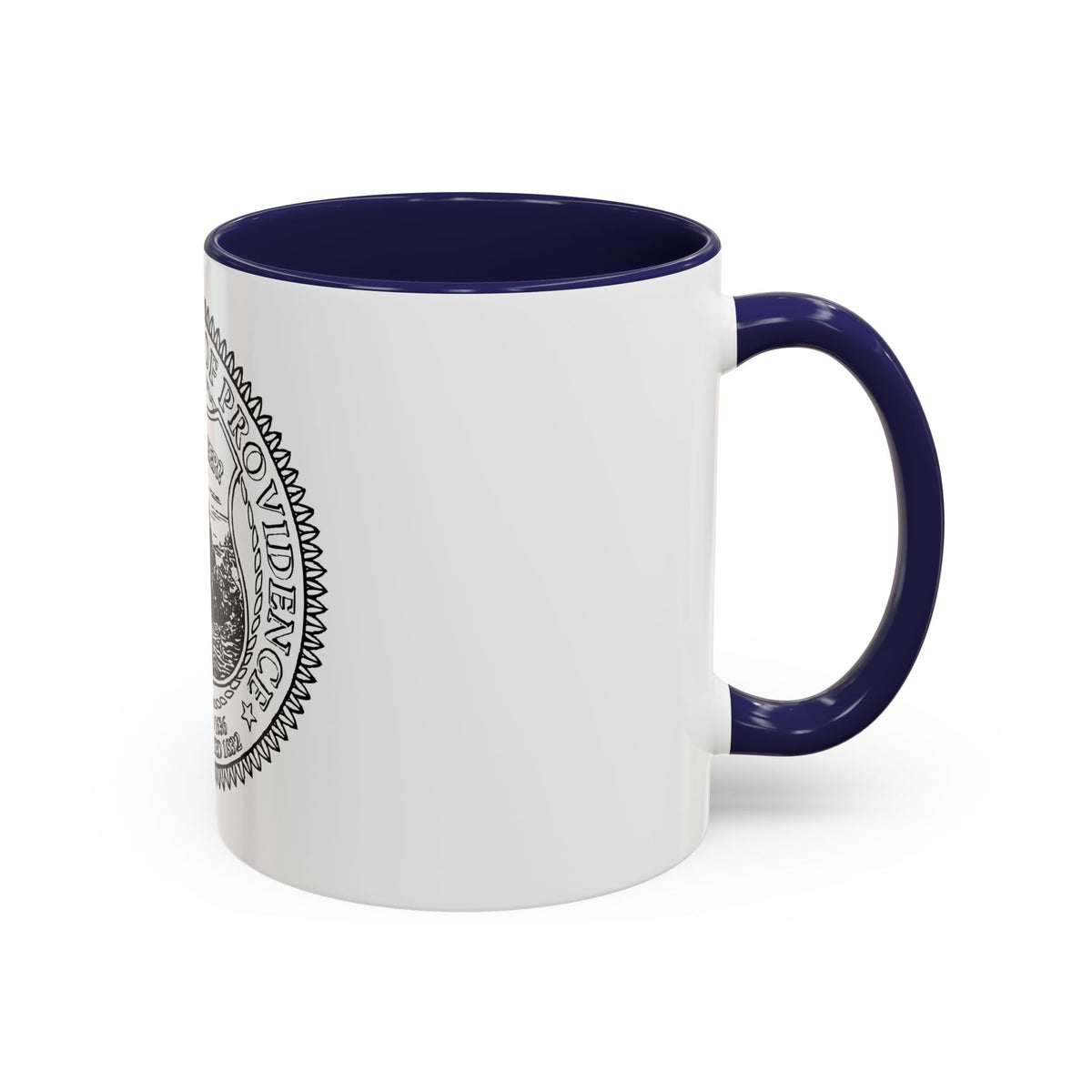 Seal of Providence Rhode Island - Accent Coffee Mug