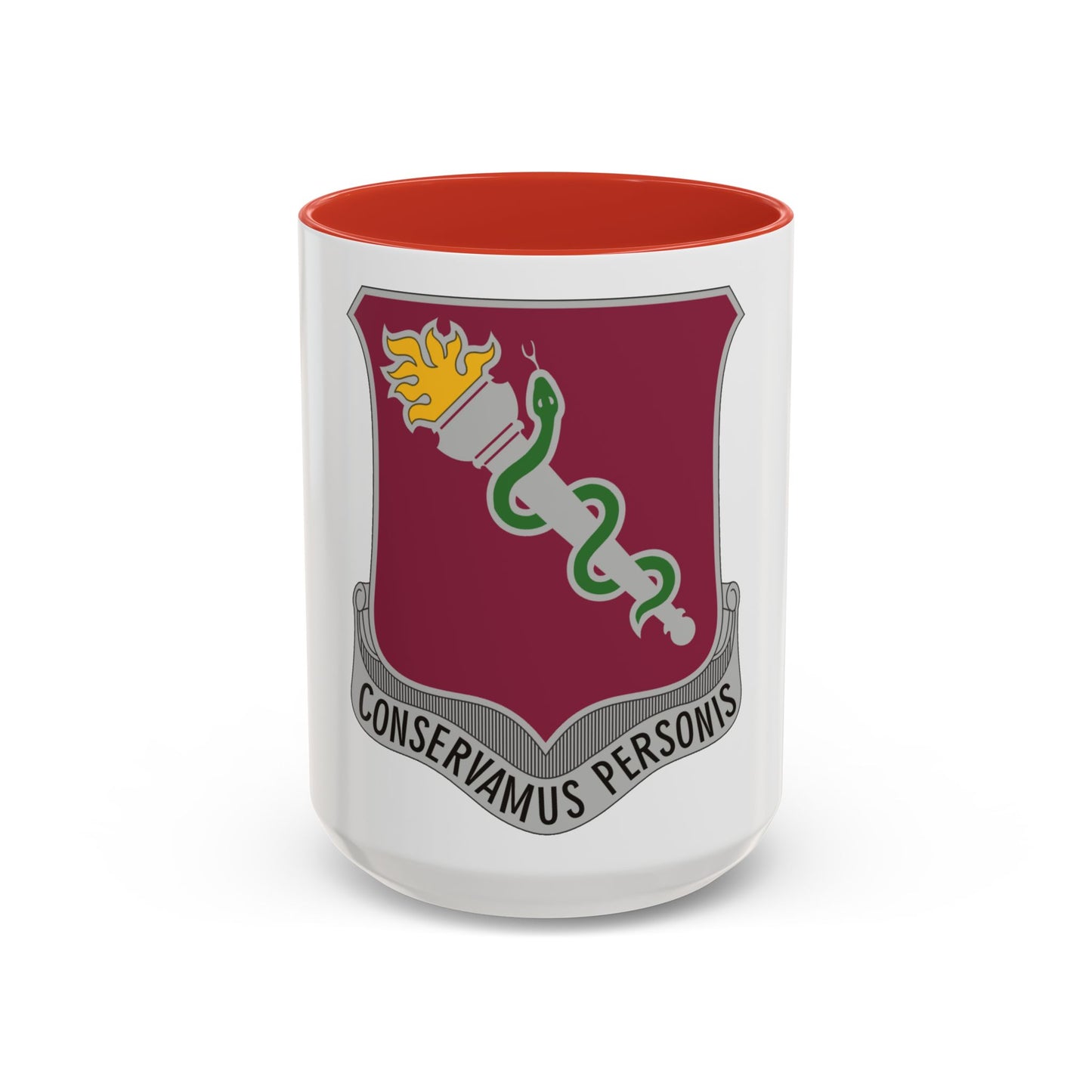 32 Medical Brigade 2 (U.S. Army) Accent Coffee Mug