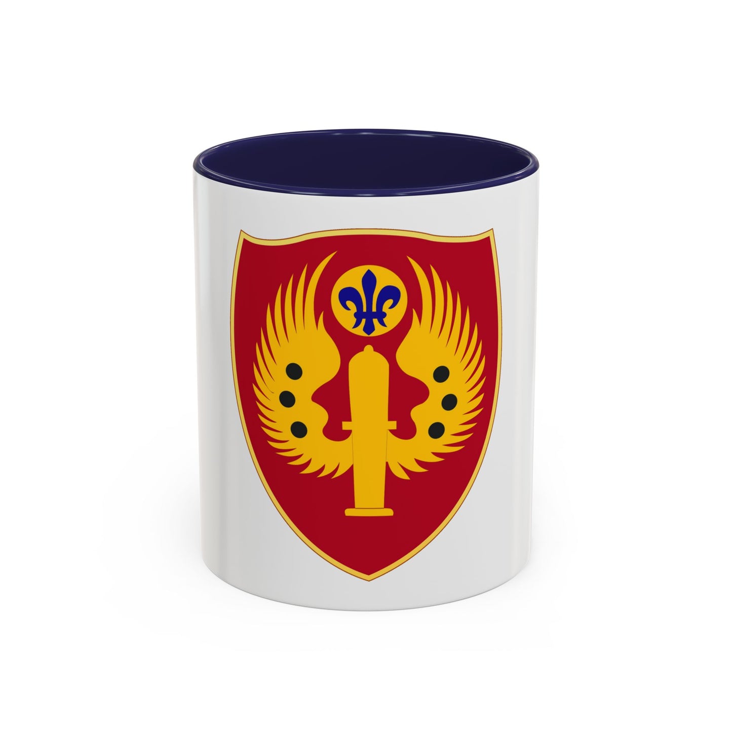 463rd Airborne Field Artillery Battalion (U.S. Army) Accent Coffee Mug