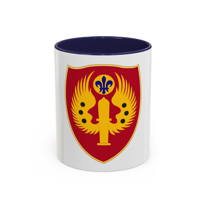 463rd Airborne Field Artillery Battalion (U.S. Army) Accent Coffee Mug