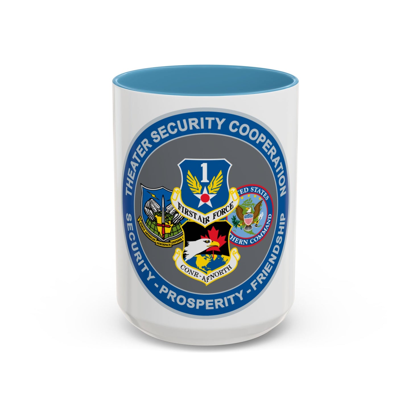 AF North TSC Theater Security Cooperation (U.S. Air Force) Accent Coffee Mug