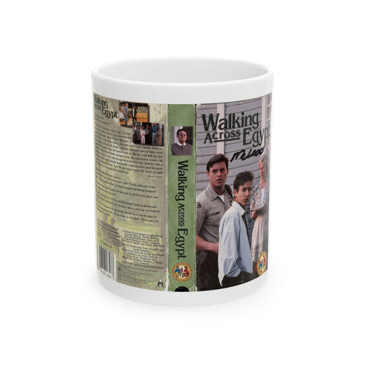 WALKING ACROSS EGYPT (VHS COVER) - White Coffee Mug