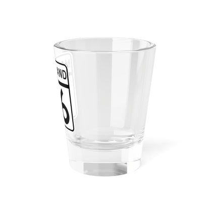 MD Route 96 (Maryland) (Road Sign) Shot Glass 1.5oz