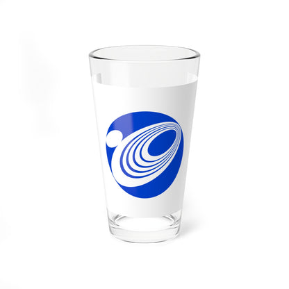 Flag of Toshima Village Tokyo (Japan) Pint Glass 16oz