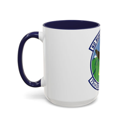 75th Comptroller Squadron (U.S. Air Force) Accent Coffee Mug