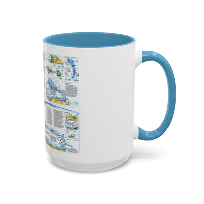 West Indies 2 (1987) (Map) Accent Coffee Mug