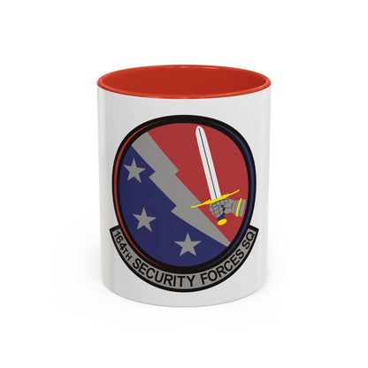 164th Security Forces Squadron (U.S. Air Force) Accent Coffee Mug