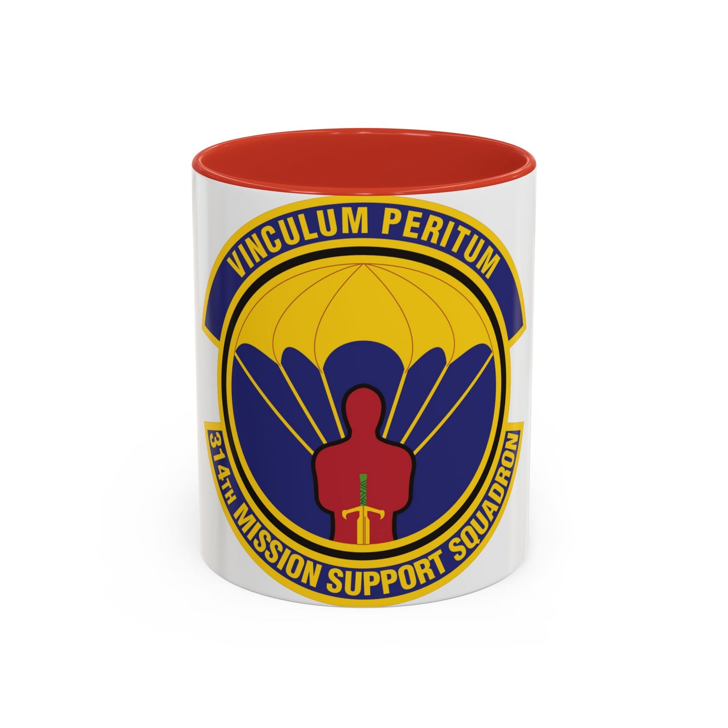 314th Mission Support Squadron (U.S. Air Force) Accent Coffee Mug