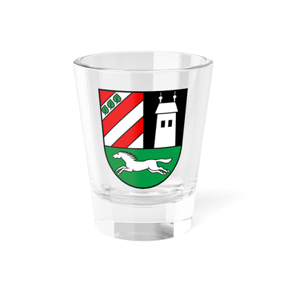 CHE Kriegstetten SO COA (Switzerland) (Coat of Arms) Shot Glass 1.5oz