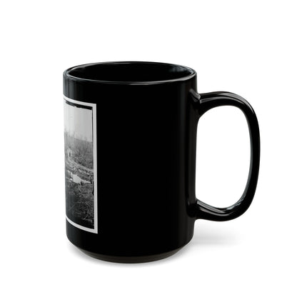 Cub Run, Va.  View With Destroyed Bridge (U.S. Civil War) Black Coffee Mug