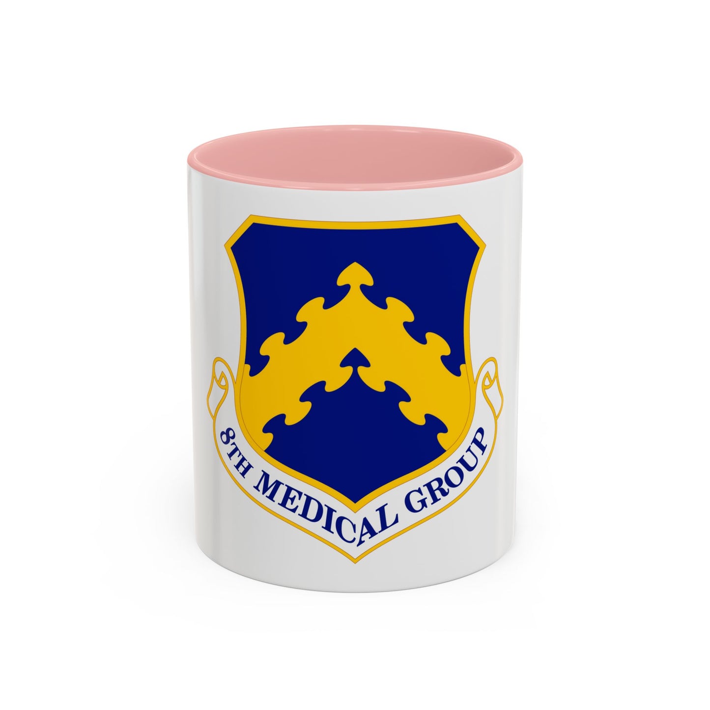8 Medical Group PACAF (U.S. Air Force) Accent Coffee Mug